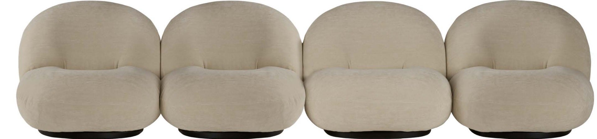 GUBI Pacha 4 Seater Sofa - Fully Upholstered