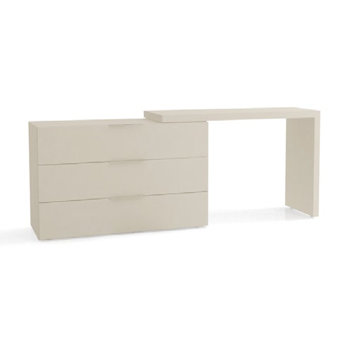 Pianca Domino Vanity/Desk and Spazio Dresser