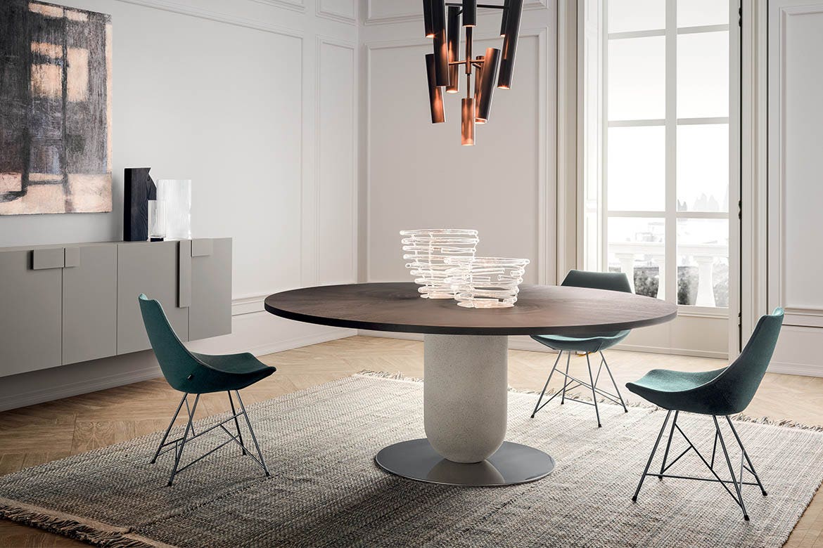 Ettore Marble Dining Table - Thumbnail 2