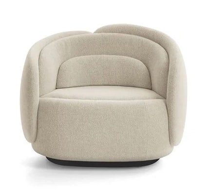Pianca Peonia Swivel Base Armchair 