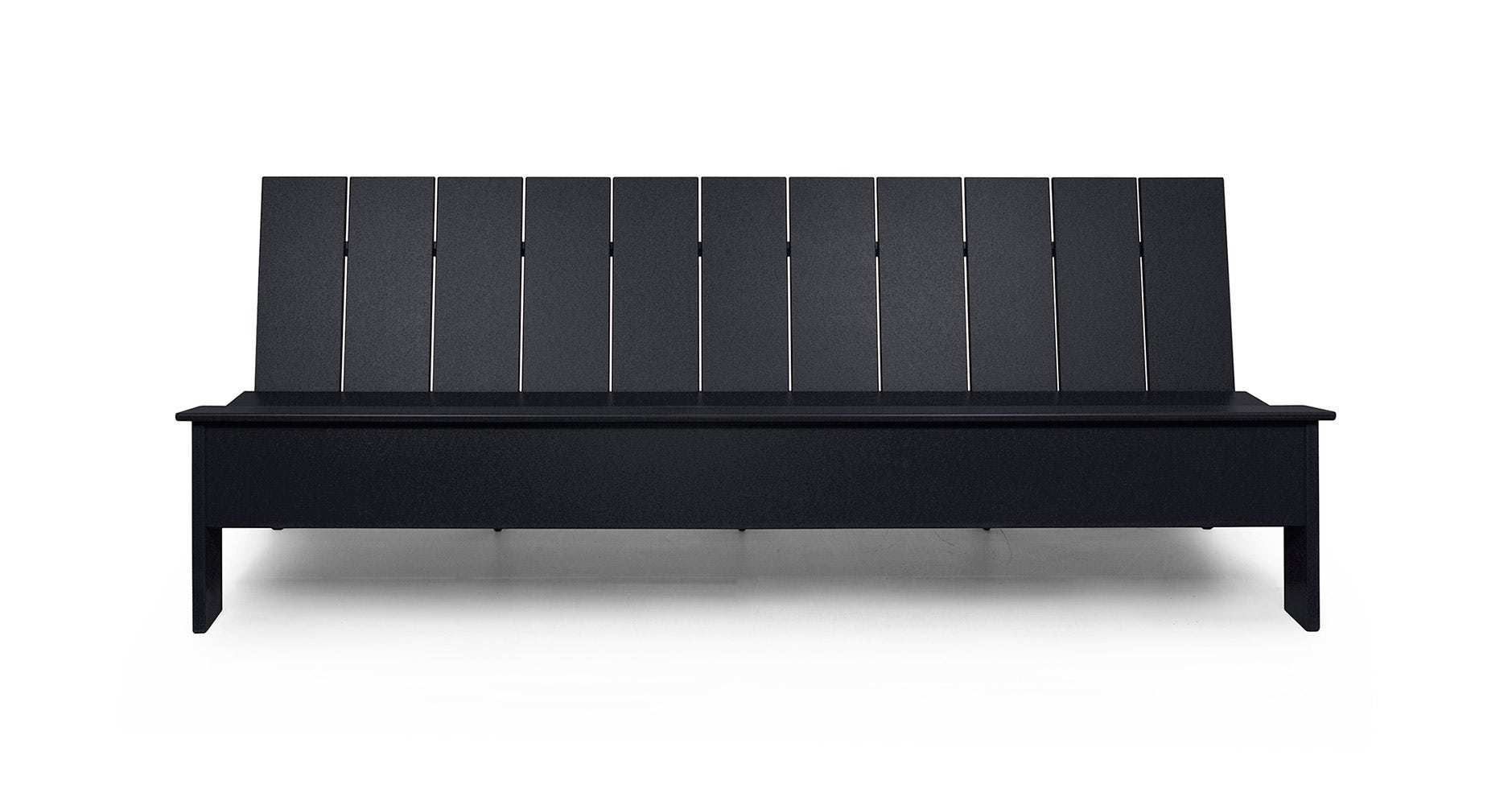 Loll Picket Low Back 7 Foot Outdoor Bench