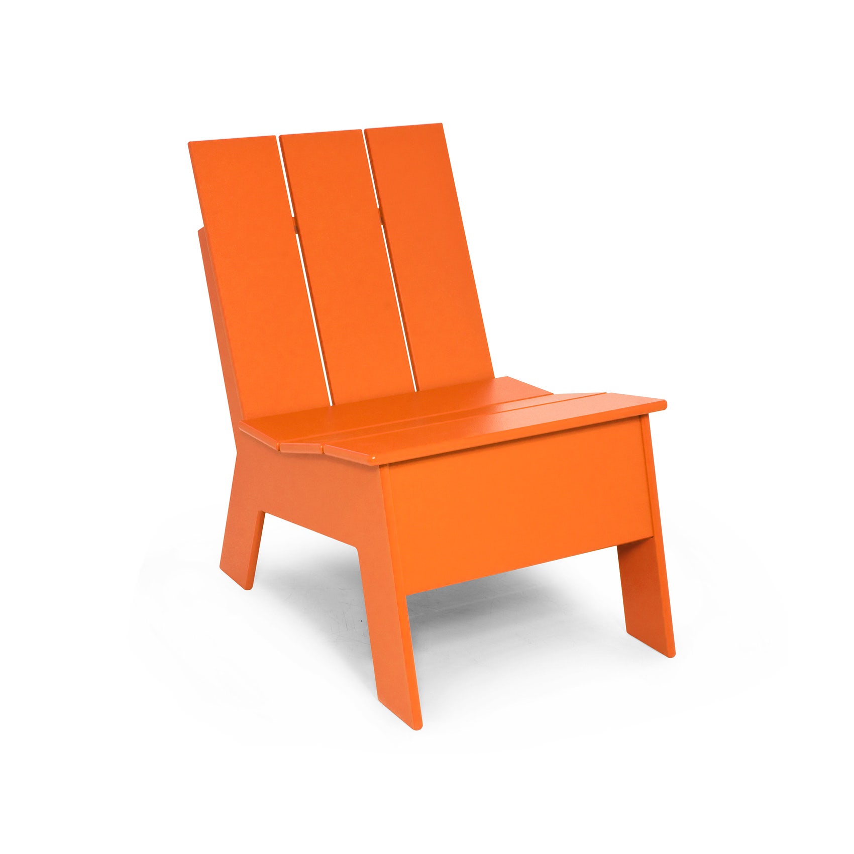 Loll Picket Low Back Single Outdoor Chair