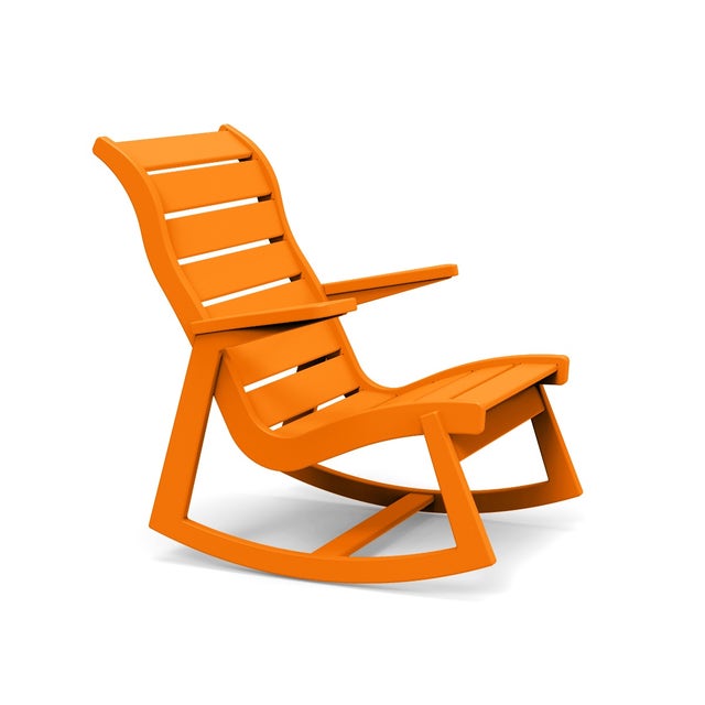 Loll Ralph Rapson High Back Lounge Rocker Chair