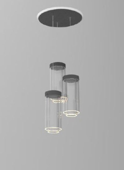 Resident Ghost Round Cluster Pendant Lamp