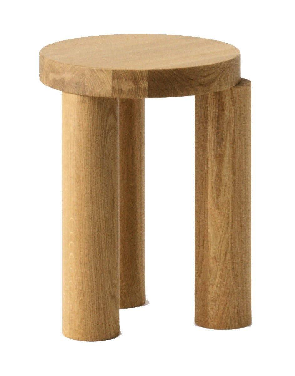 Resident Offset Stool / Side Table