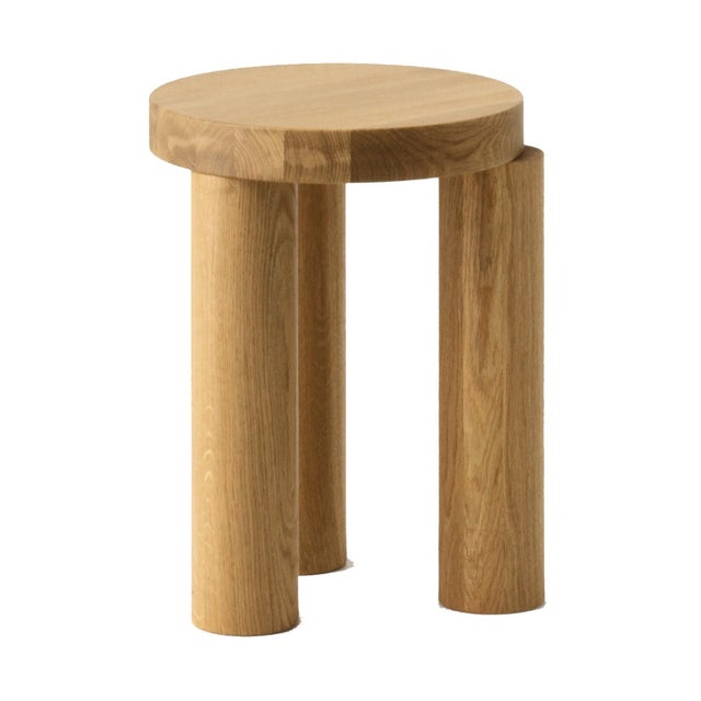 Resident Offset Stool / Side Table