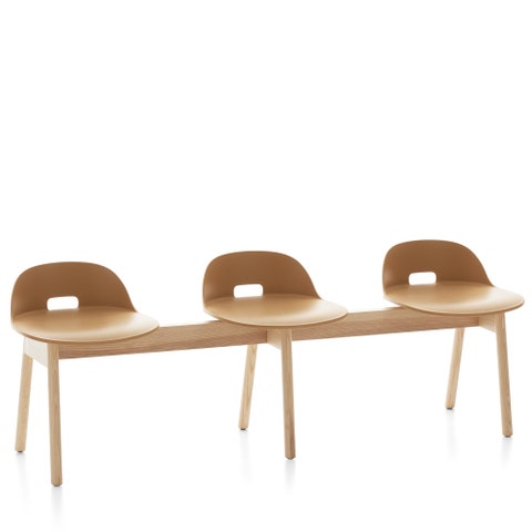 Emeco Alfi Three Seat Bench