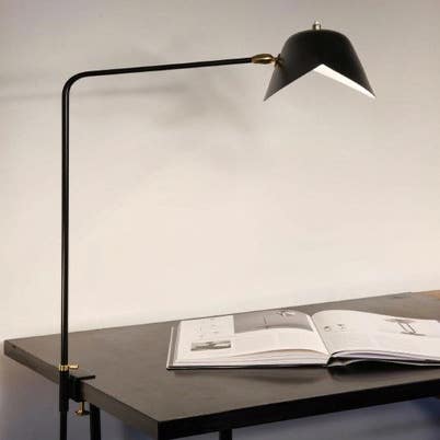 Serge Mouille Simple Agrafee Desk Lamp