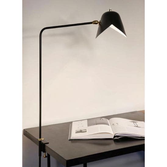 Serge Mouille Simple Agrafee Desk Lamp