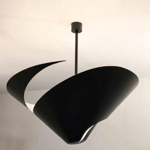 Serge Mouille Snail Ceiling Lamp