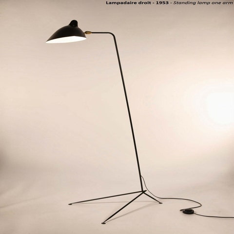 Serge Mouille Standing Floor Lamp - 1 Arm