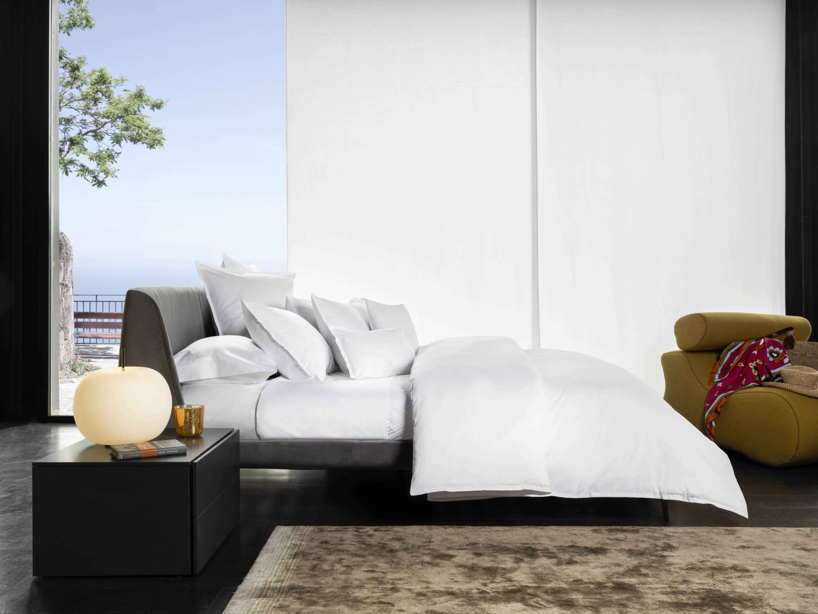 Signoria Lineare Percale 600 TC Duvet Cover