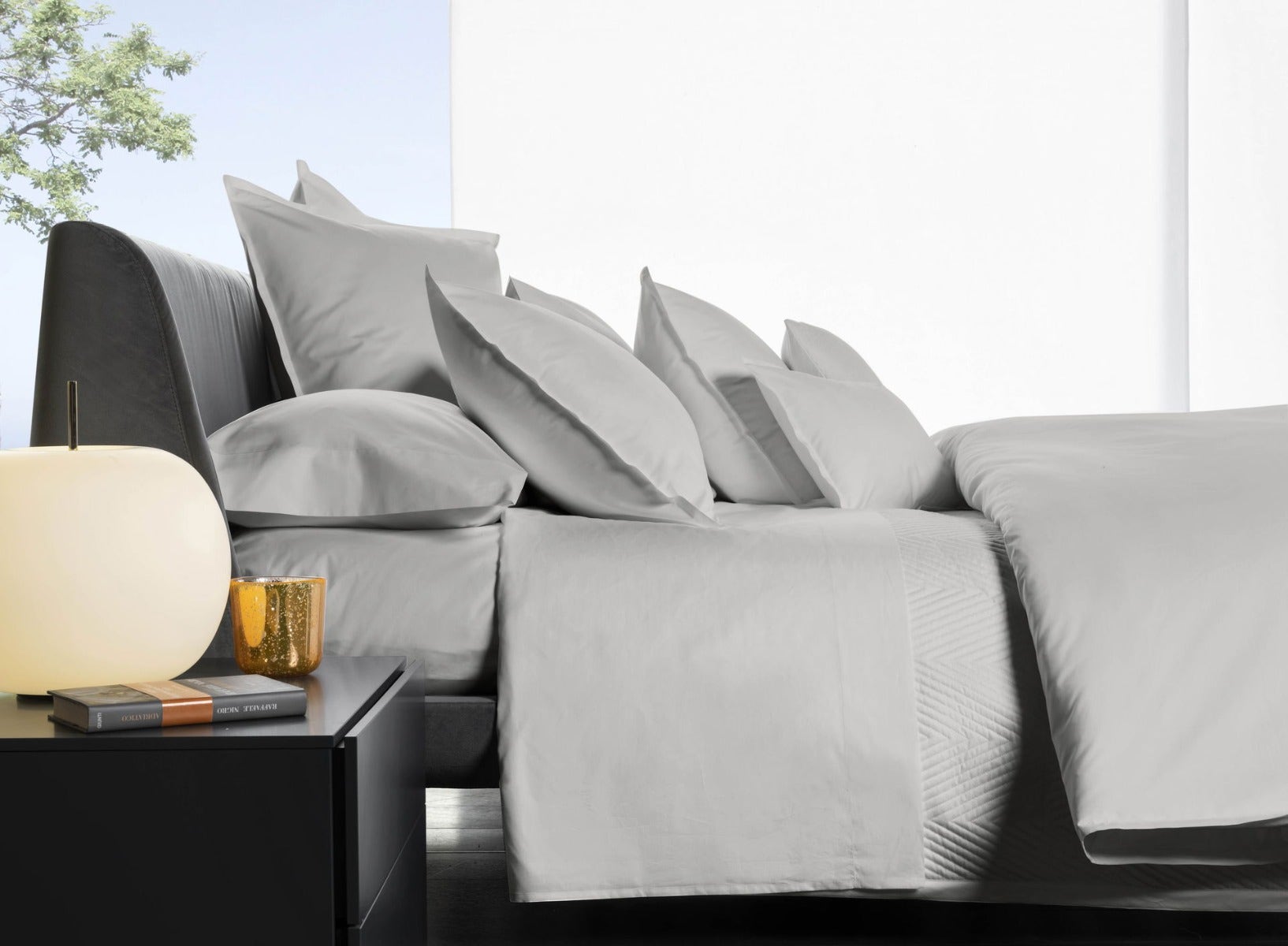 Signoria Lineare Percale 600 TC Flat Sheet