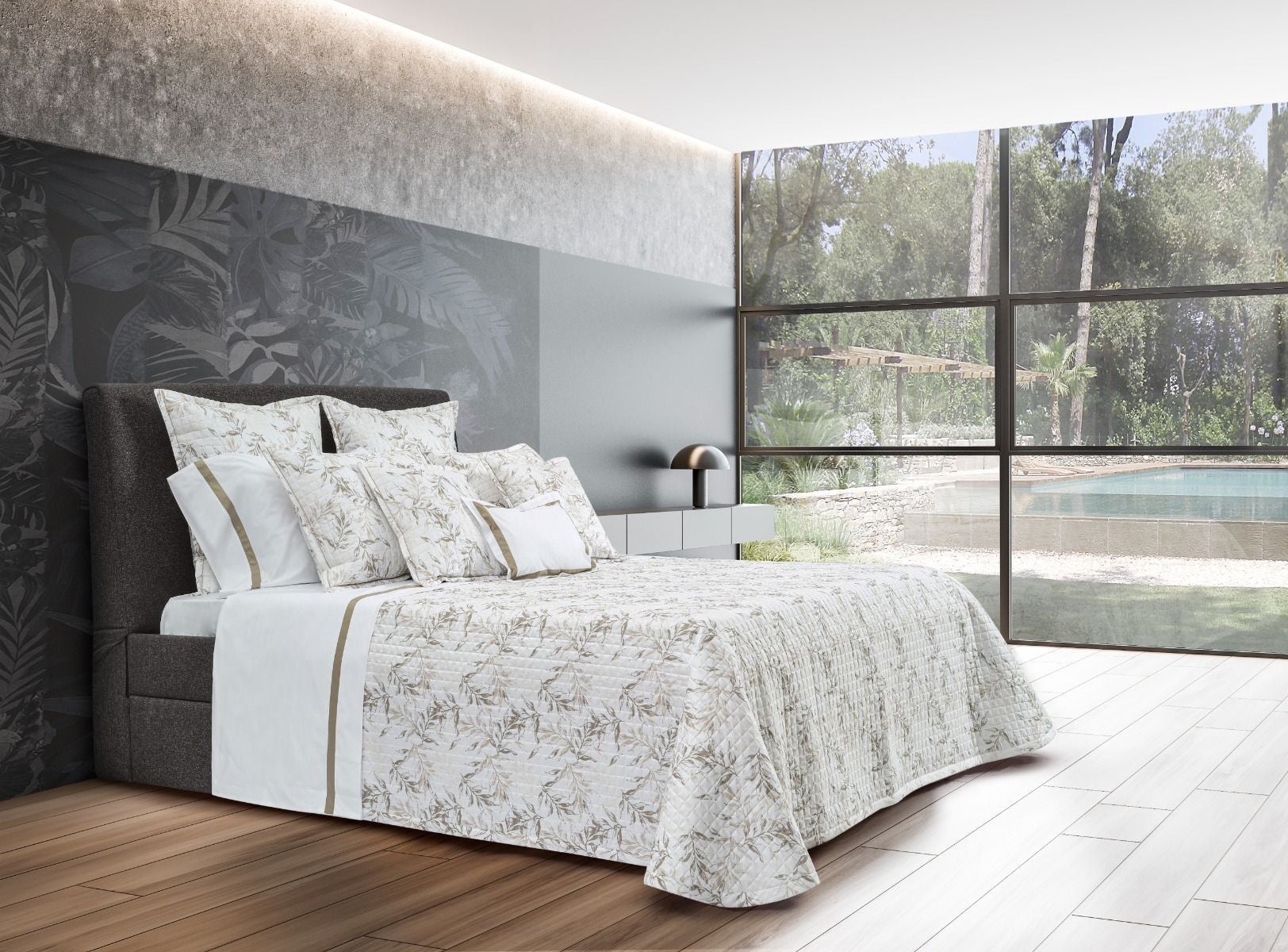 Signoria Natura 300 TC Quilted Coverlet
