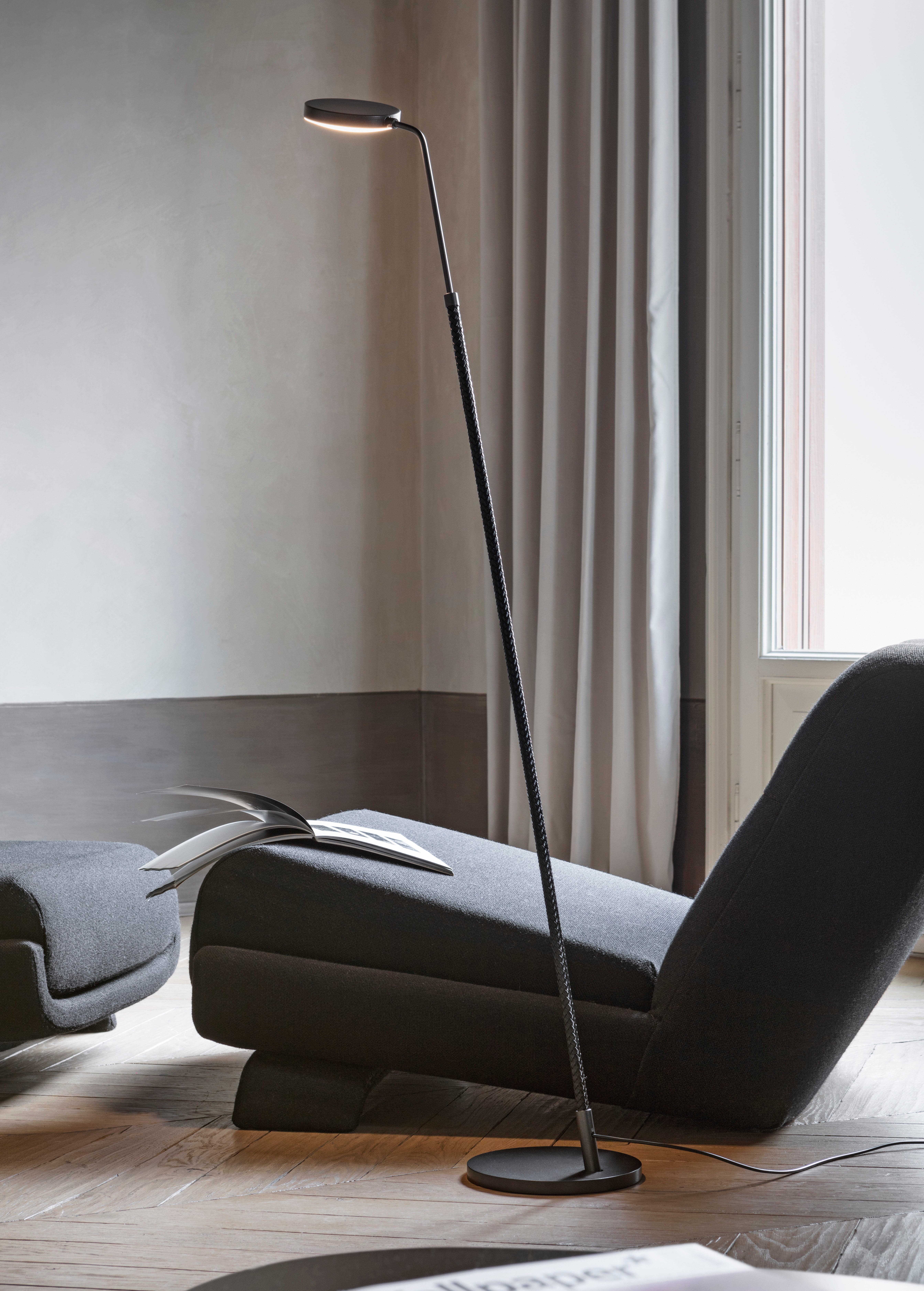 Penta Spoon Floor Lamp - Grey metal