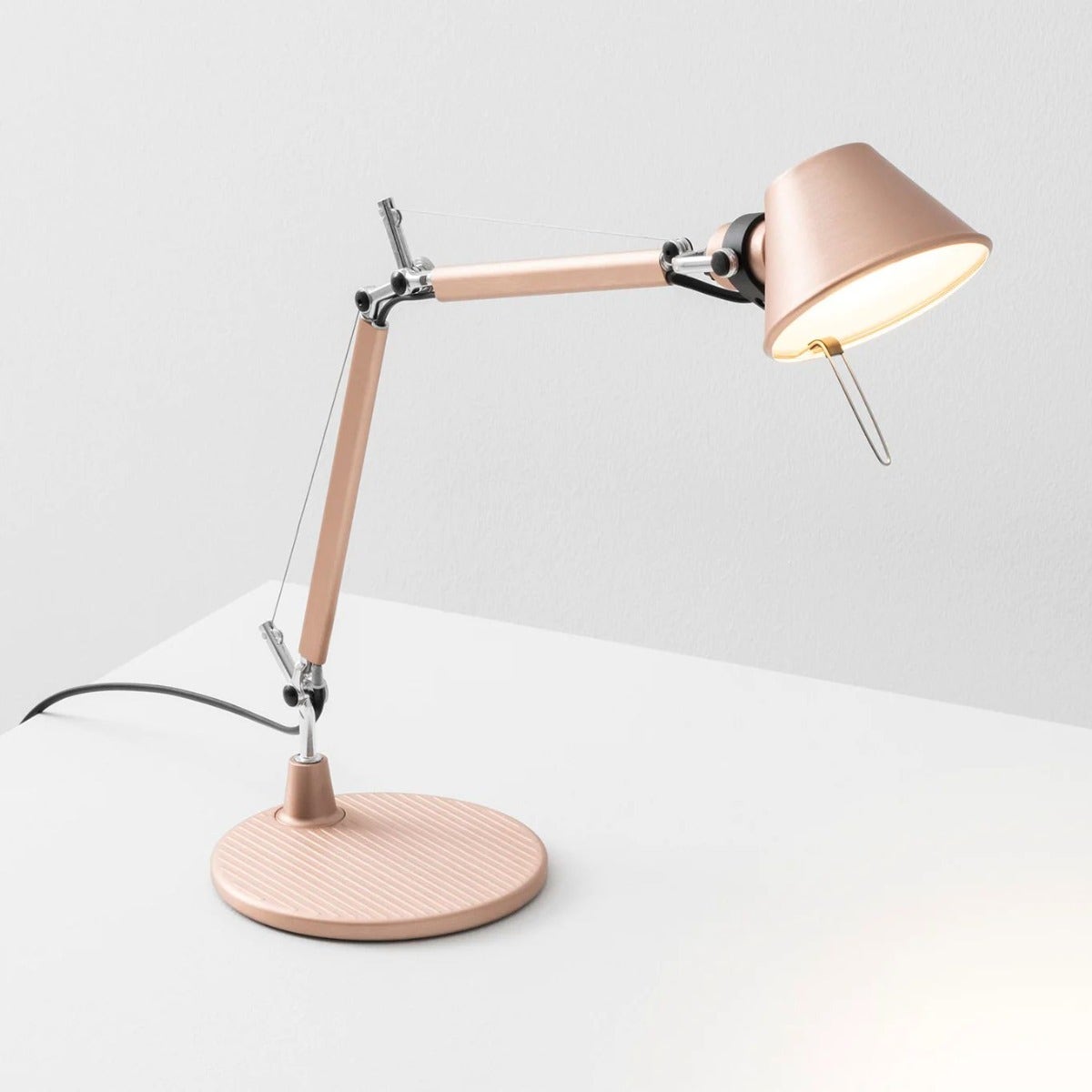 Artemide Tolomeo Micro Table Lamp - Anodized Copper