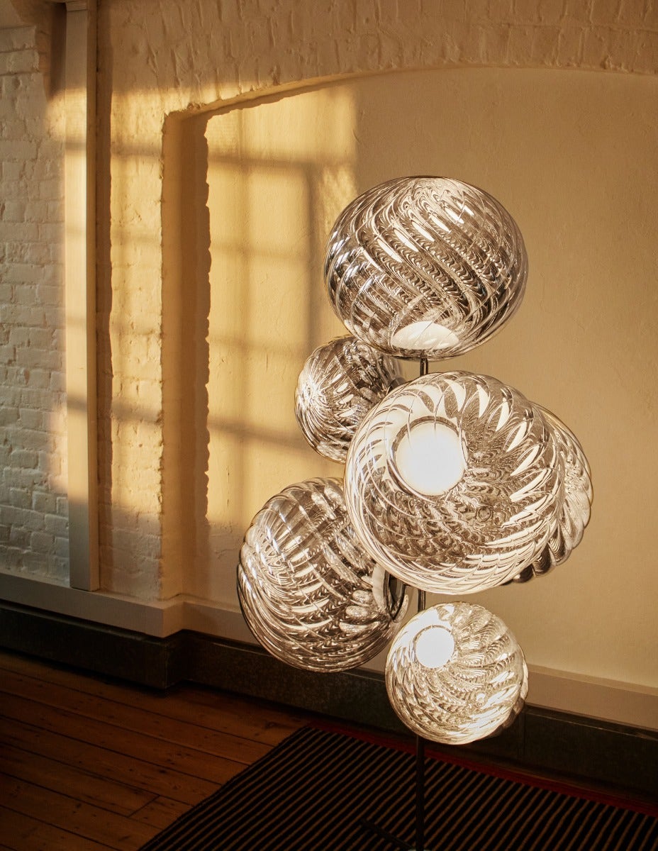 Tom Dixon Whirl Floor Chandelier Lamp