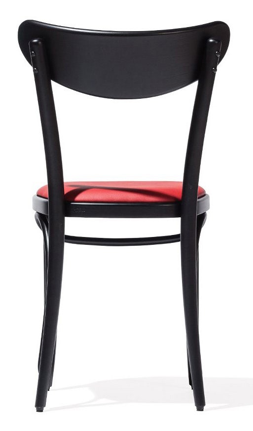 2脚　TON/トン バナナチェア ファブリック付き ダイニングチェア　レッド　B 2脚 TON/トン バナナチェア ファブリック付き ダイニングチェア レッド B