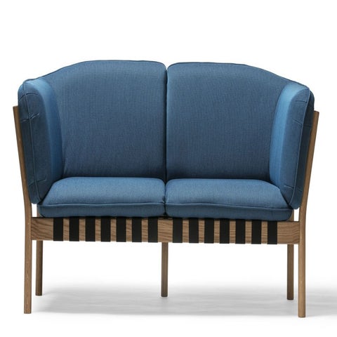TON Dowel Two Seater Lounge Sofa 394