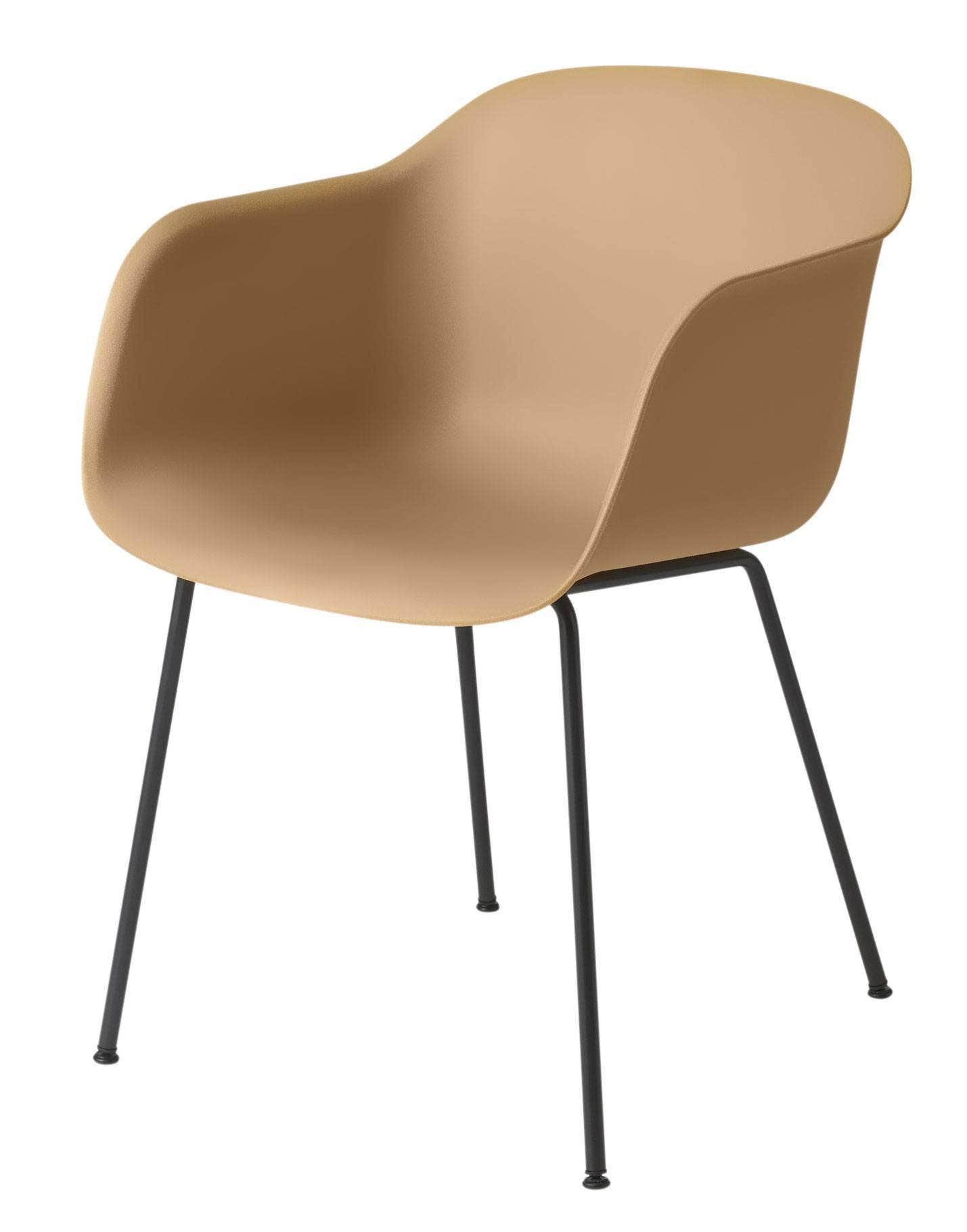 Muuto Fiber Tube Base Armchair, 80% Recycled Plastic