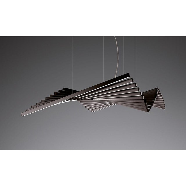 Vibia Rhythm 2122 30-Strip Horizontal Down Pendant Lamp