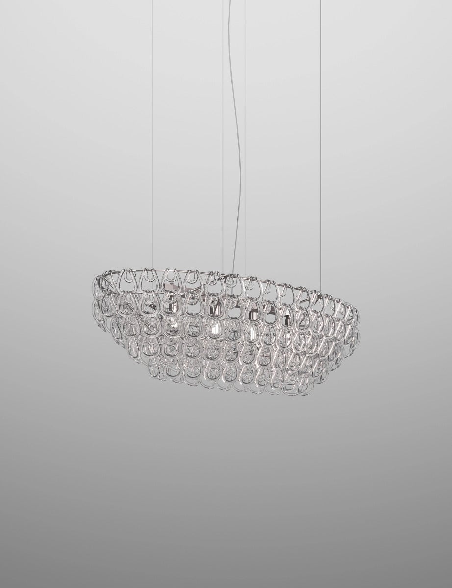 Vistosi Giogali Oval Suspension Lamp