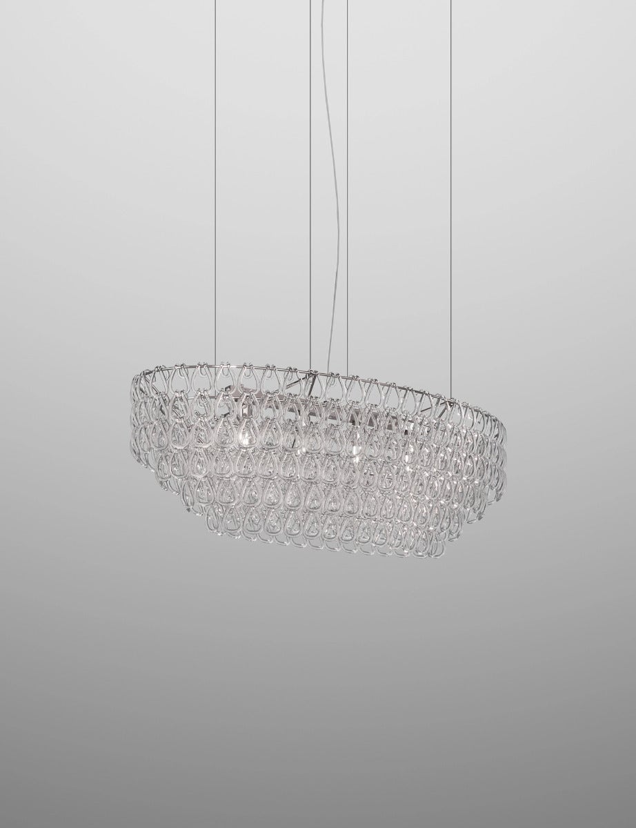 Vistosi Minigiogali Oval Suspension Lamp