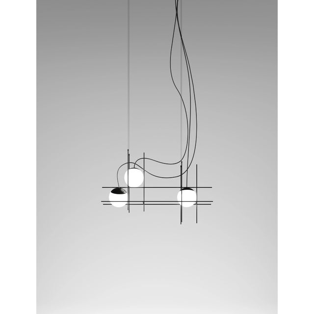 Vistosi Plot Frame Suspension Lamp