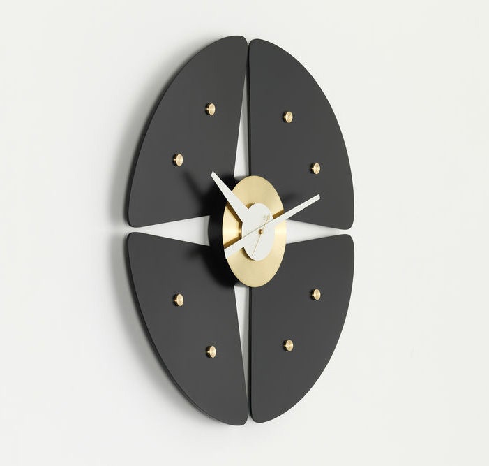 4-Leaf Lucky Clover PETAL Clock by George Nelson from Vitra