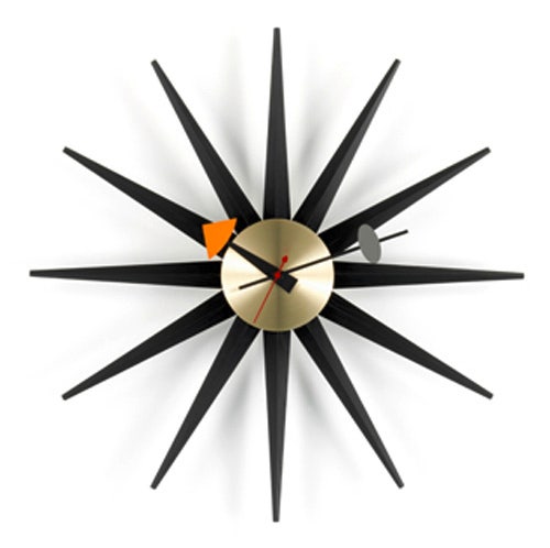 vitra e Nelson 掛け時計 Vitra George Nelson Clock - Sunburst