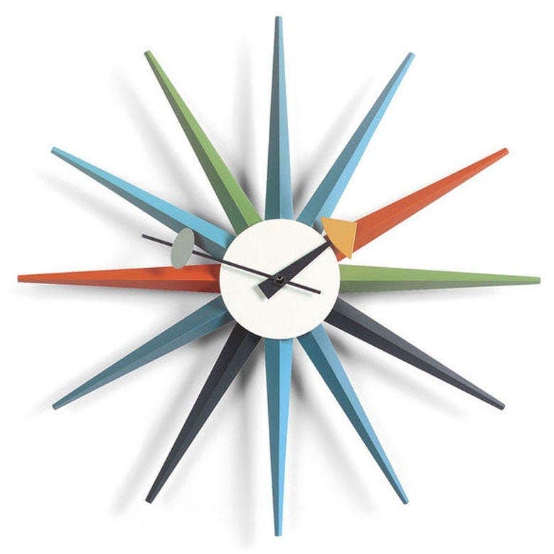 vitra e Nelson 掛け時計 vitra-george-nelson-clock-