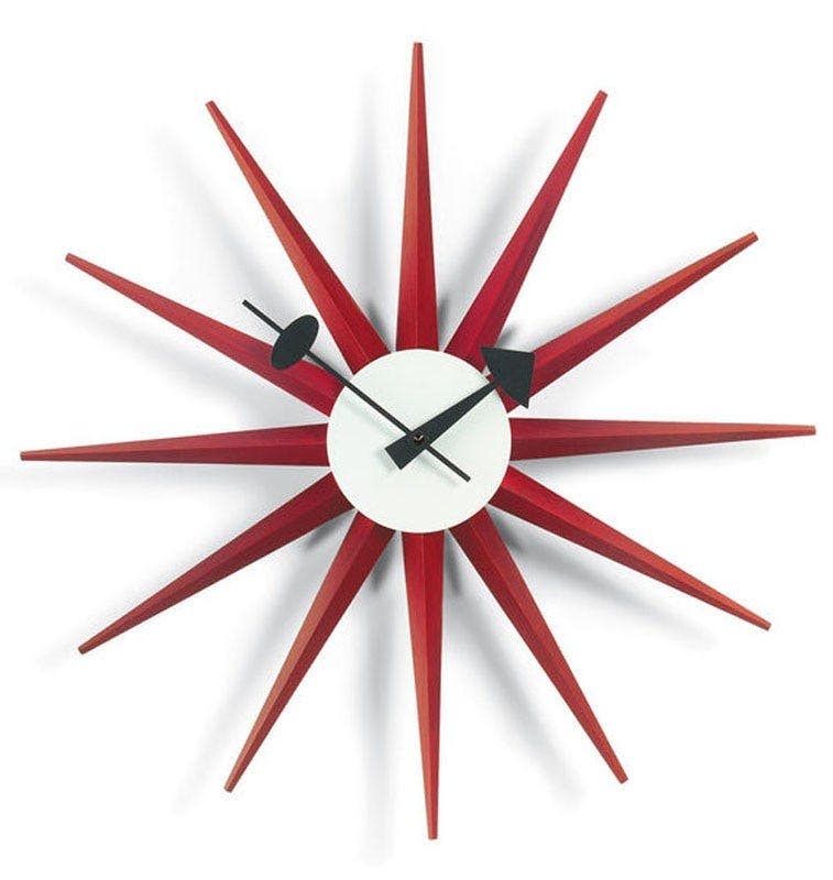 vitra e Nelson 掛け時計 Vitra George Nelson Clock - Sunburst