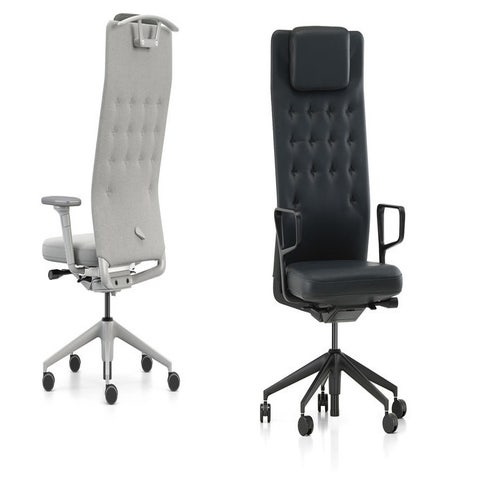 Vitra ID Trim L Chair - Five-Star Base