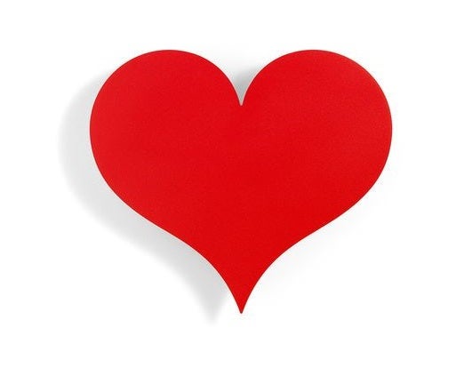 Vitra ヴィトラ ハート　l Wall Relief vitra-red-little-heart-metal-
