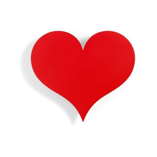 Vitra Metal Wall Relief - Red Little Heart