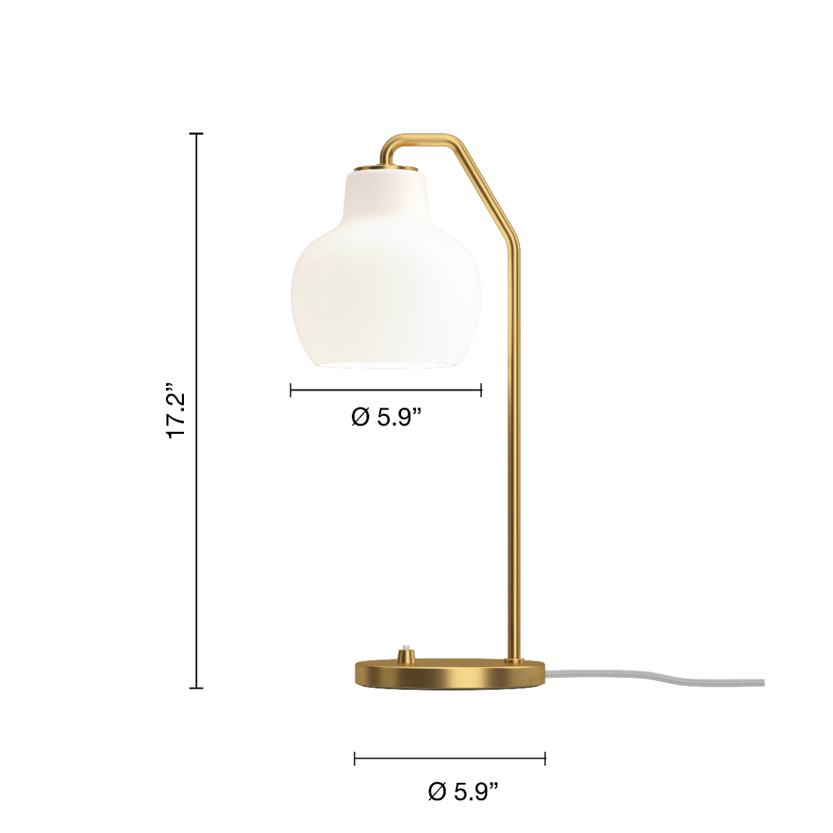 Louis Poulsen VL Ring Crown Table Lamp - Thumbnail 4