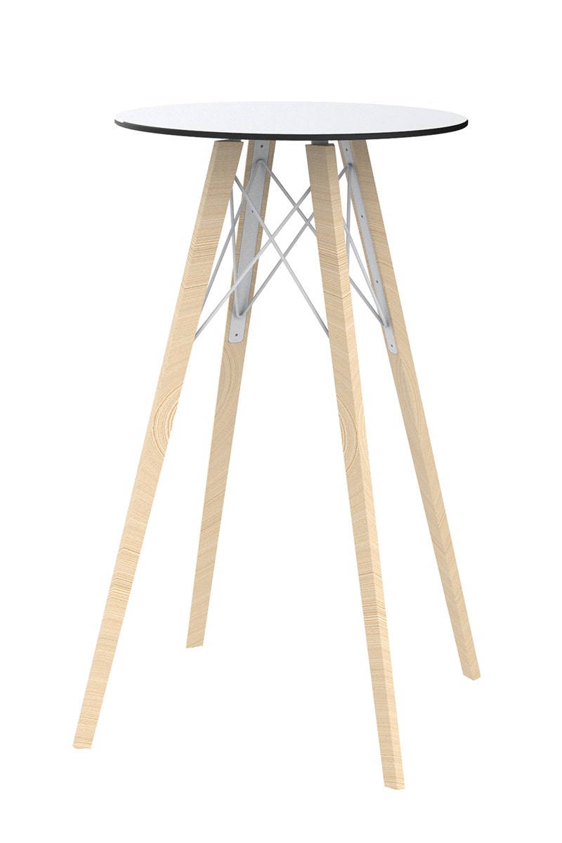 Vondom Faz Round High Table (Priced Each, Sold in Sets of 4)