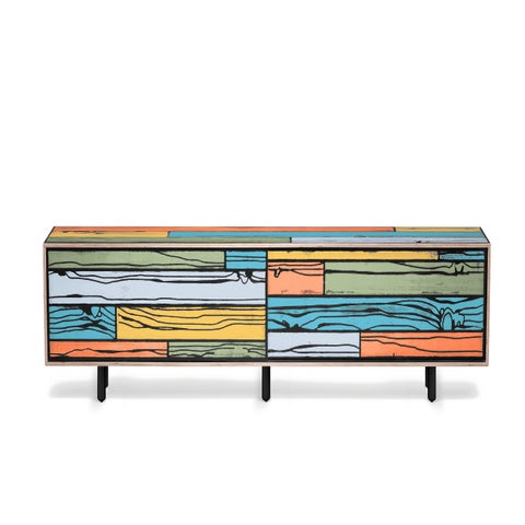 Established & Sons Wrongwoods Low Cabinet L2600