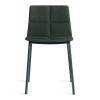 Navy Green Leather