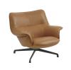 Refine Leather Cognac/Anthracite Black