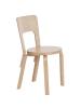 Seat Birch Veneer / Legs and Backrest Natural Lacquered