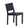 Black Lacquered, Black / Blue Webbing