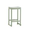 Green Lacquered Beech