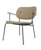 Natural Oak, Seat and Back - Audo Bouclé  02 (Beige)