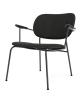 Black Oak, Seat and Back -Re-wool 0198 (Black)