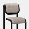 Black Frame with Grey Boucle