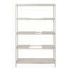 White Oak Wood Frame with White Oak Veneer Shelves
