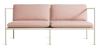 Sunbrella Blush / White