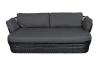 Graphite Frame with Grey Cushions
