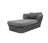 Graphite Frame with Grey Cushions